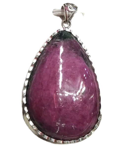 প্রাকৃতিক রক Epidote স্টোন বিক্রয়ের জন্য রুবি Zoisite স্ফটিক প্রসাধন দুল 15