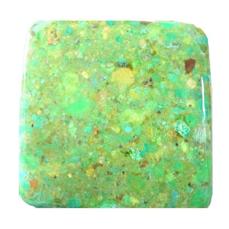 Amerika Mohave Apple Turquoise Turquoise Bricks druk saamgestelde stene 33