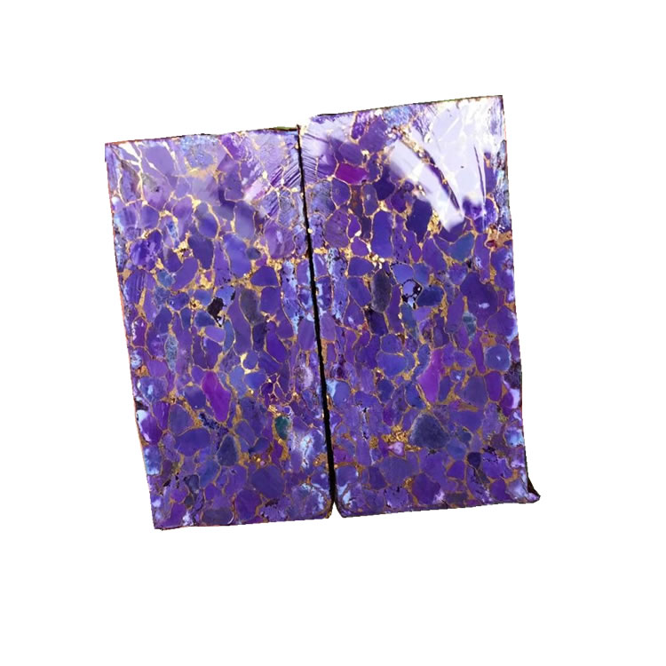 Mohave ljubičasti blok ploča / Cabochon Making / Lapidary / Arizona tirkiz 7