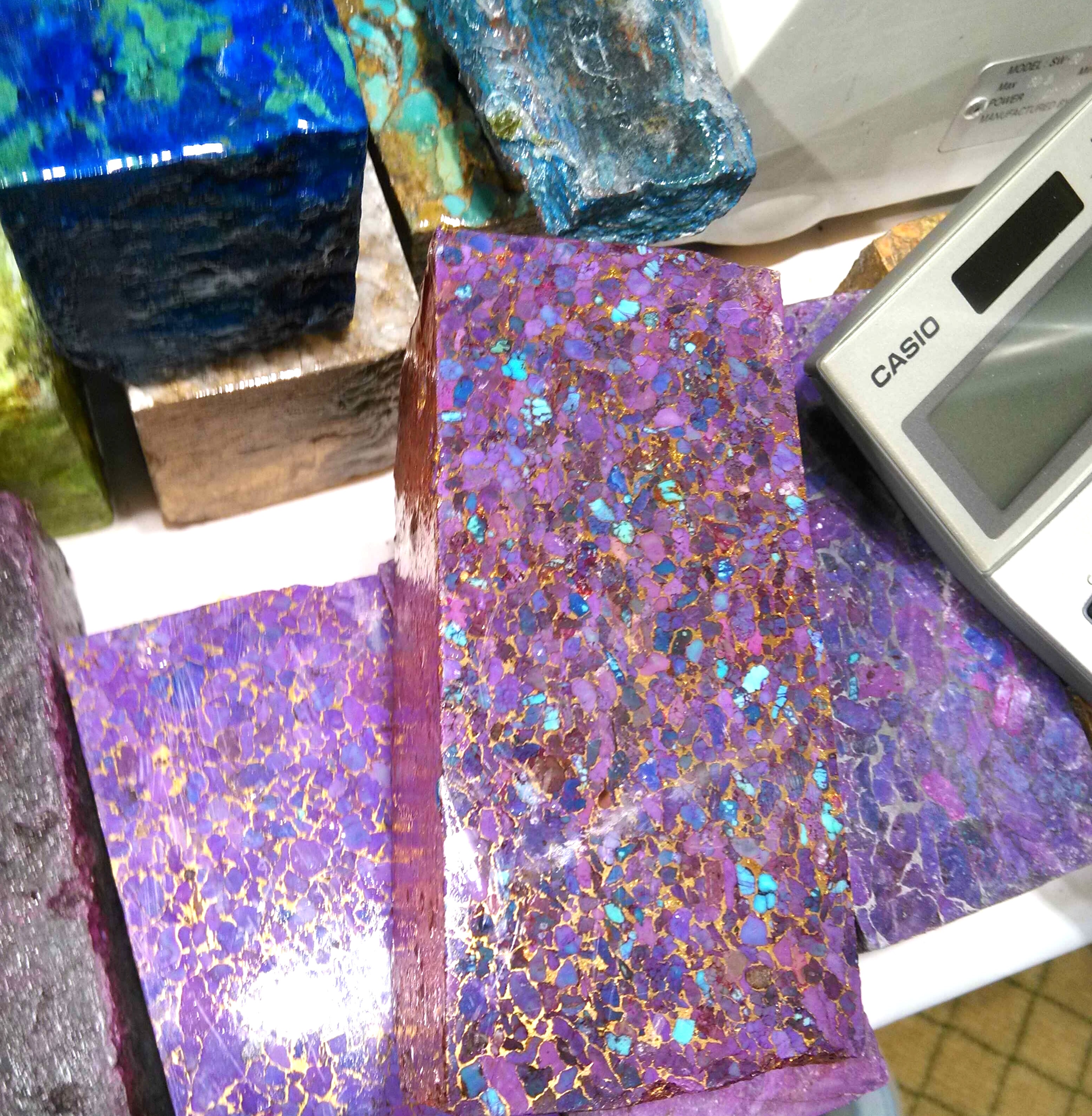 Blok saamgeperste natuurlike edelsteen turkoois rowwe blok groot grootte china groothandel natuurlike edelsteen turkoois 45