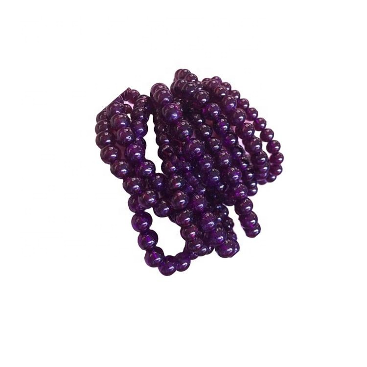 Braccialetto del braccialetto del granato del granato del granato naturale dell'AAA naturale all'ingrosso 32