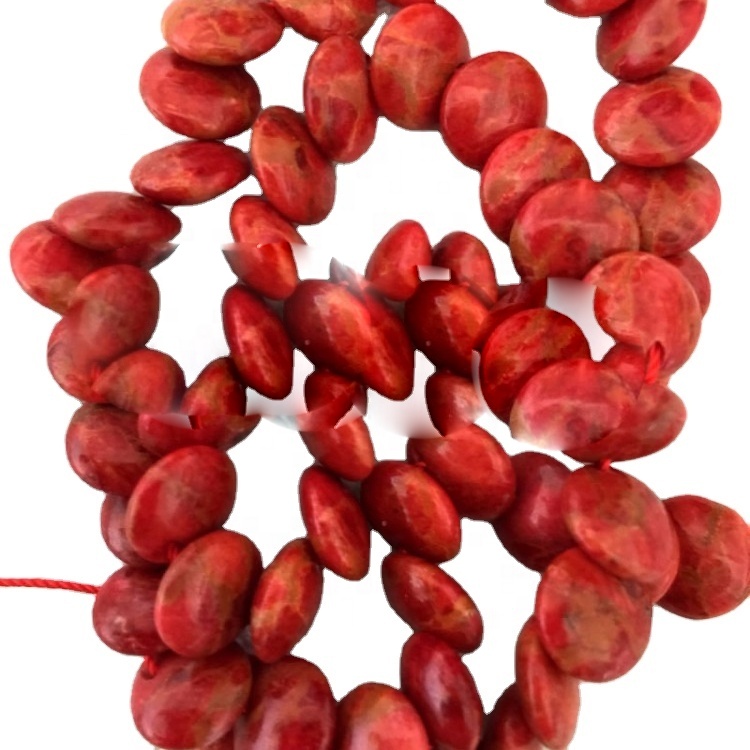 чырвона-колер яблыка карал манеты пацеркі 33