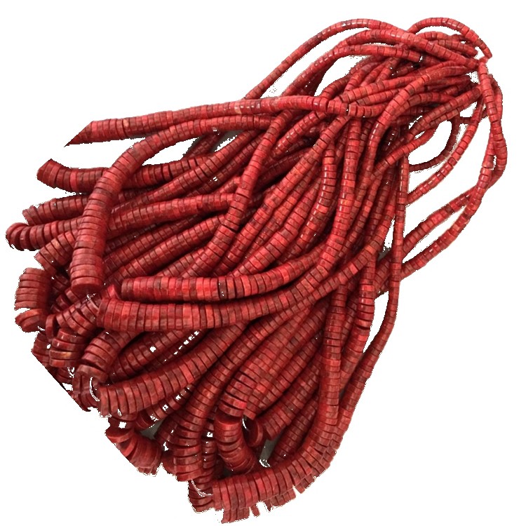 Apple san hô heishi hạt số lượng lớn làm cho bán buôn 34