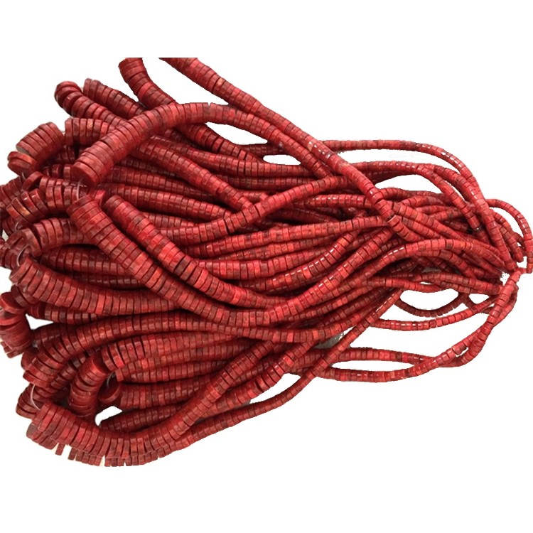 Apple san hô heishi hạt số lượng lớn làm cho bán buôn 36