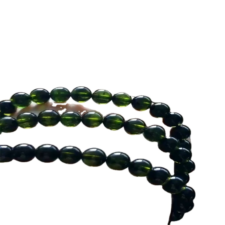 נאַטירלעך ראָזעווע טאָורמאַלין קייַלעכיק קרעלן ענערגיע געמסטאָנע פרייַ קרעלן פֿאַר האַלדזבאַנד מאַקינג 3 אַ קוואַליטעט 16 אינטש 11