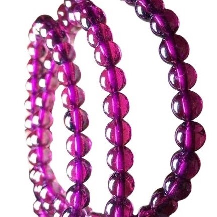 Natural Tourmaline Perlur Pink Tourmaline Laus Gemstone Round Perlur 16 '' Strand 15