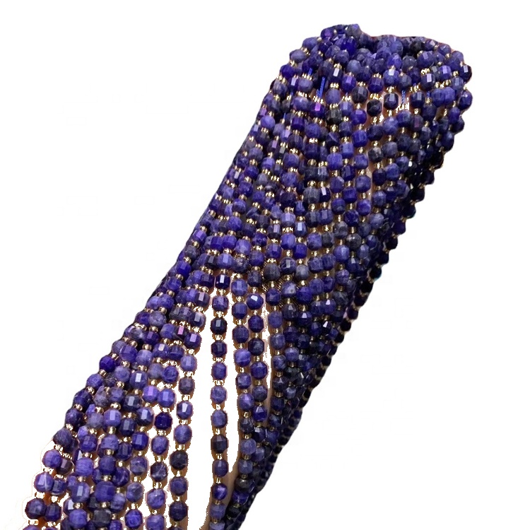 Blue Sodalite Beads 4mm 6mm 8mm 10mm 12 mm cuentas redondas Soldalite Stone Piedra de piedras preciosas naturales 31