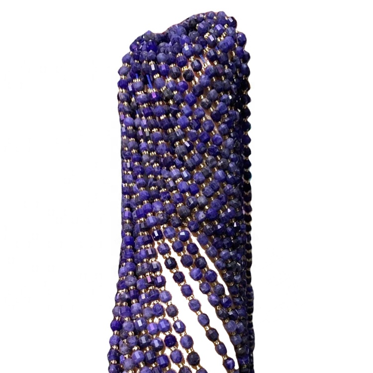 Blue Sodalite Beads 4mm 6mm 8mm 10mm 12 mm cuentas redondas Soldalite Stone Piedra de piedras preciosas naturales 39