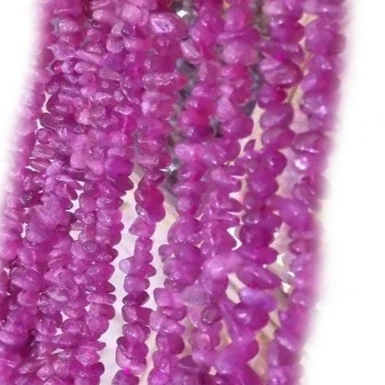 Rosa Chip de Tourmaline Beads Strand Gemstone Chips Gemstone Beads Jewelry Making Supply 31