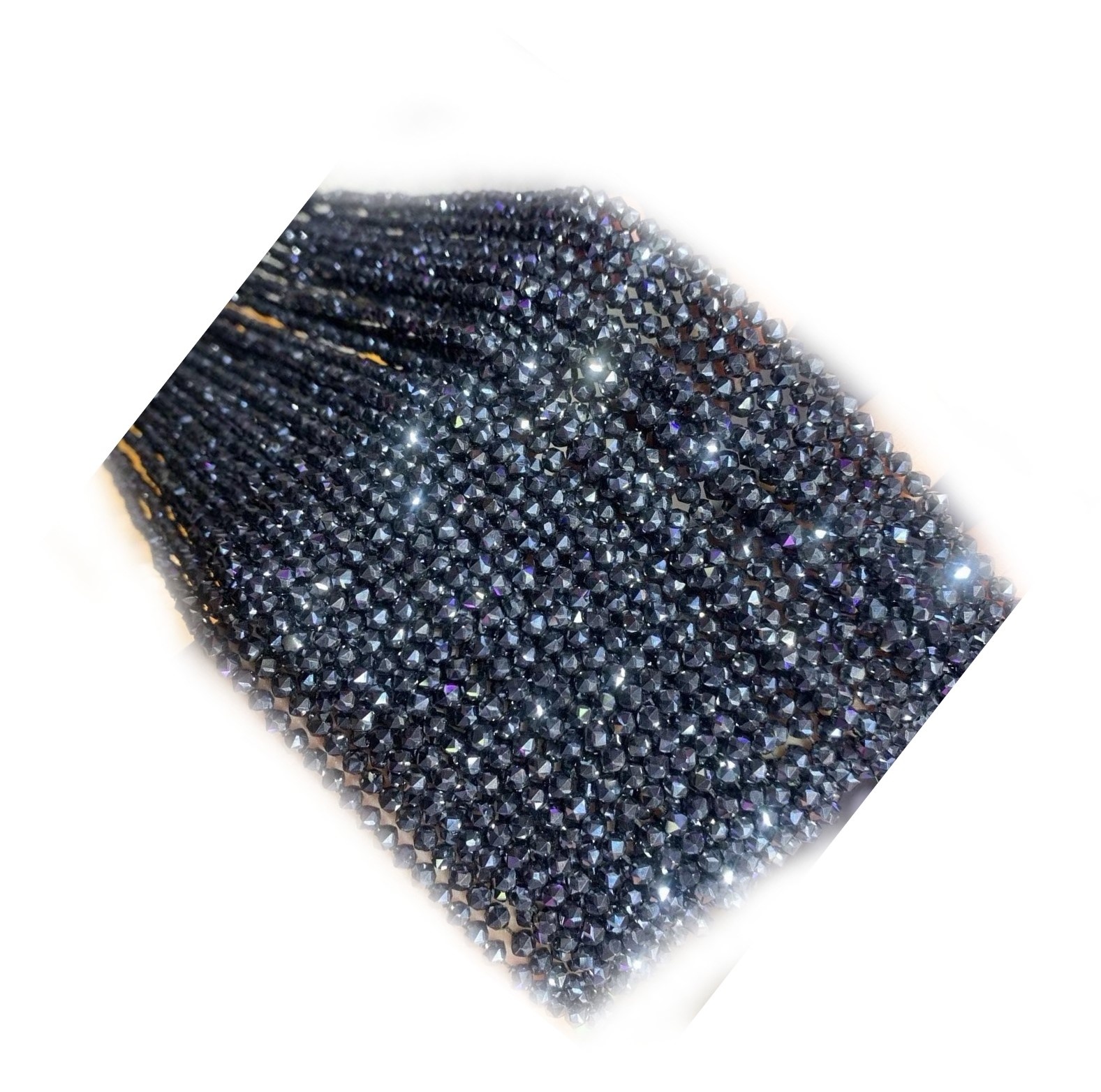 Moderno piedra natural hematita con cuentas malvados ojos encanto pulsera lujo elástico con forma de mano trenzado macrame brazalet accesorio 7