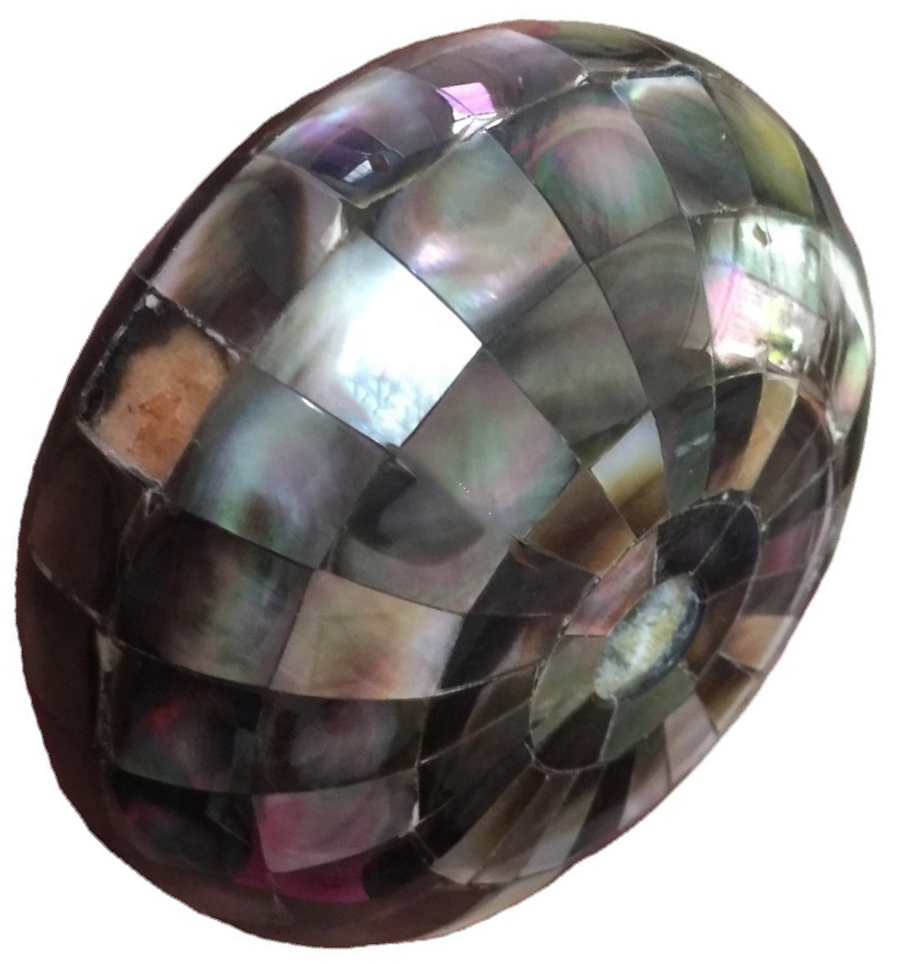 Mosaic Shell Bead's Shell Inotenderera Beads destide akasununguka Gemstone 10/12/14/14/16/18 mm 32