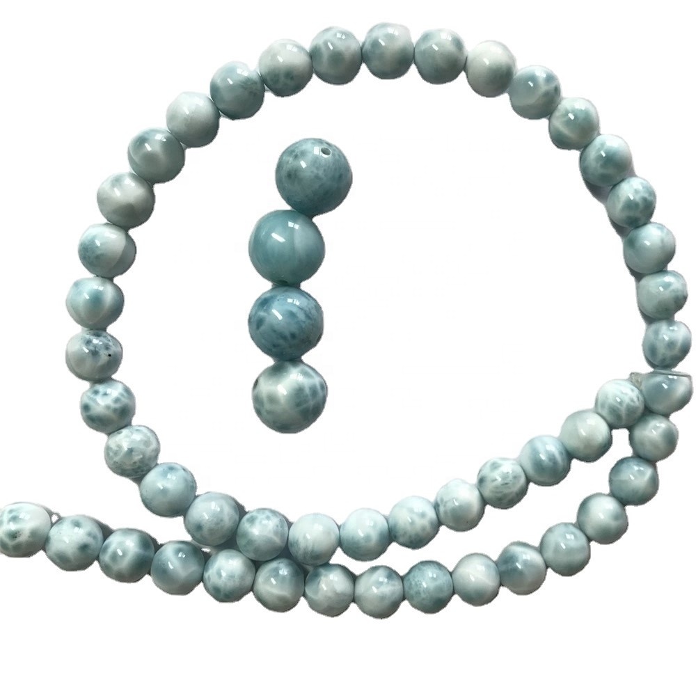 Mineral Alam Larimar Plancong Loas Loury Perhiasan Manik 35