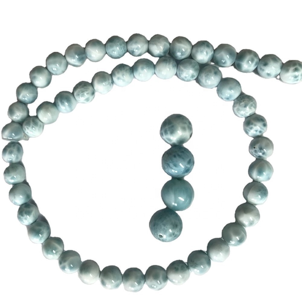 Mineral Alam Larimar Plancong Loas Loury Perhiasan Manik 33