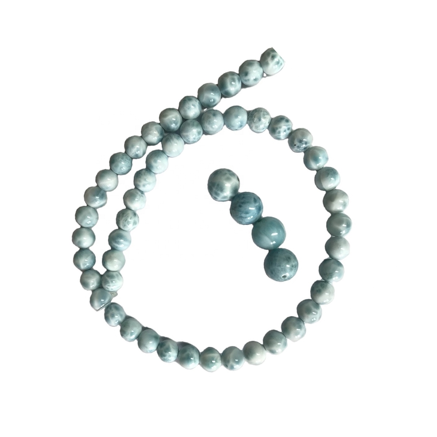 Mineral Alam Larimar Plancong Loas Loury Perhiasan Manik 39