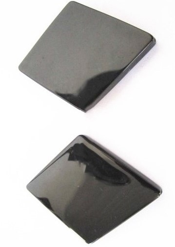 Black Onyx Gemstone Retângulo Faceted Beads Faça por atacado 37