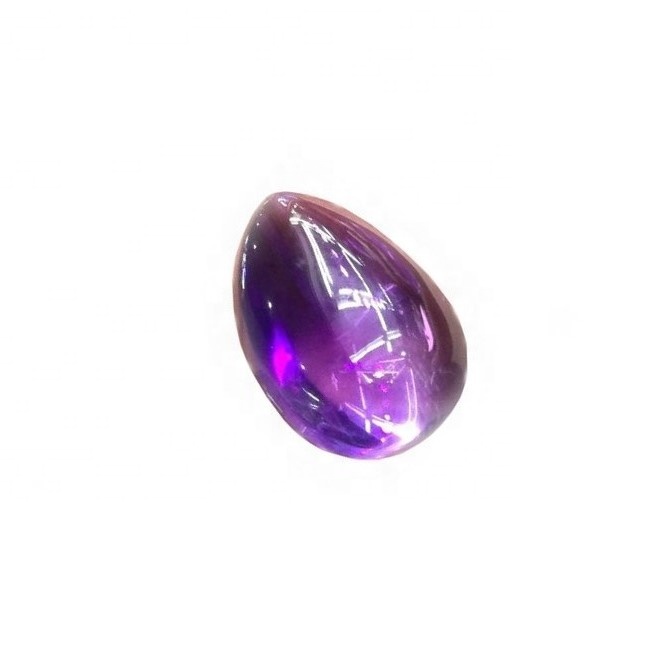Náttúruleg Amethyst Cabochon Marquise lagaður Amethyst Gemstone Kvörðað Gemstone 34