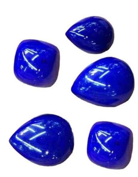 Cabochons từ Afghanistan Lapis Lazuli Đá quý Đá quý Lapis Whear Hạt 02 Tất cả đều là 100% Na hải Châu Âu Nghệ thuật & Sưu tập 36