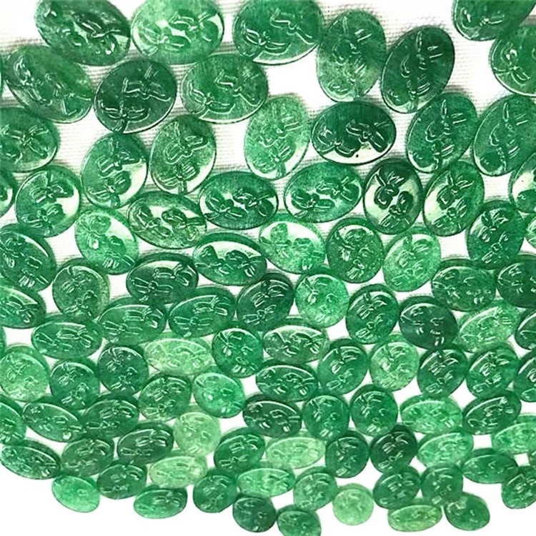 Natural Verde Rutilated Quartzo Cinzando Pendente Verde Rutilated Quartz Solta Gemstone 38