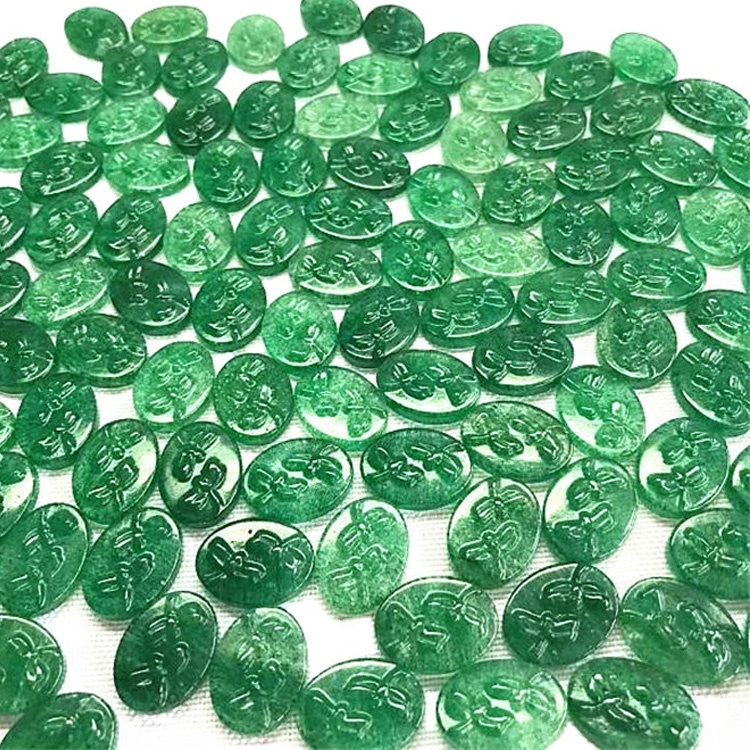 Natural Verde Rutilated Quartzo Cinzando Pendente Verde Rutilated Quartz Solta Gemstone 42