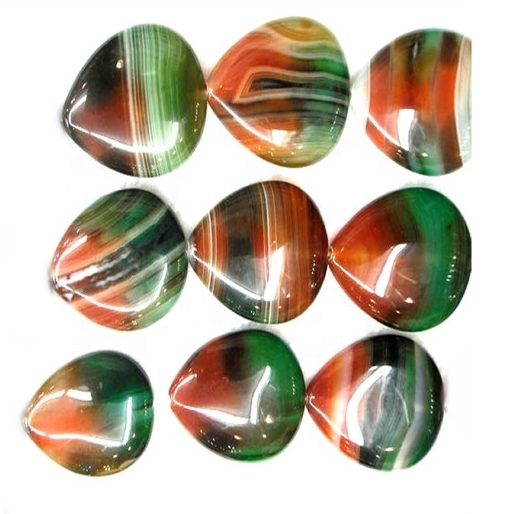 Orange Agate Gemstone perlur 35