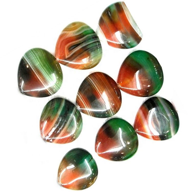 Orange Agate Gemstone perlur 39