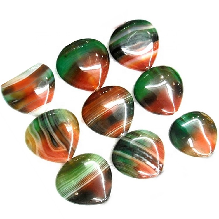 Orange Agate Gemstone perlur 41