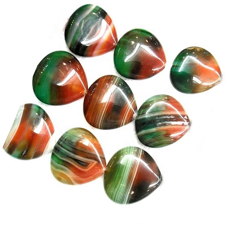 Orange Agate Gemstone perlur 43