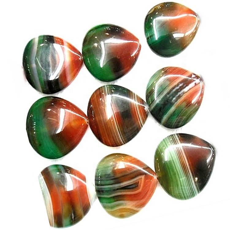 Orange Agate Gemstone perlur 45