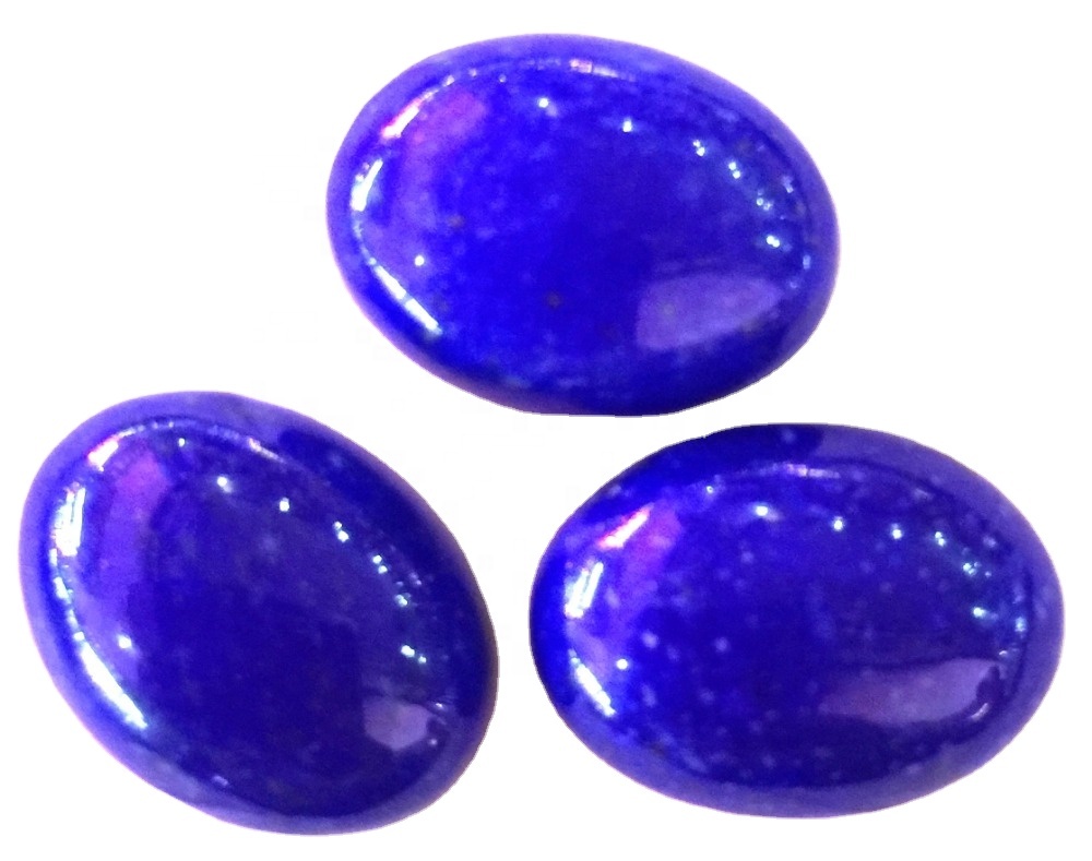 3A Kvaliteta Lapis Lazuli Dragine Natural Blue Lapis Cabochon Poljski labavi kamen Polu dragocjeni nakit 39