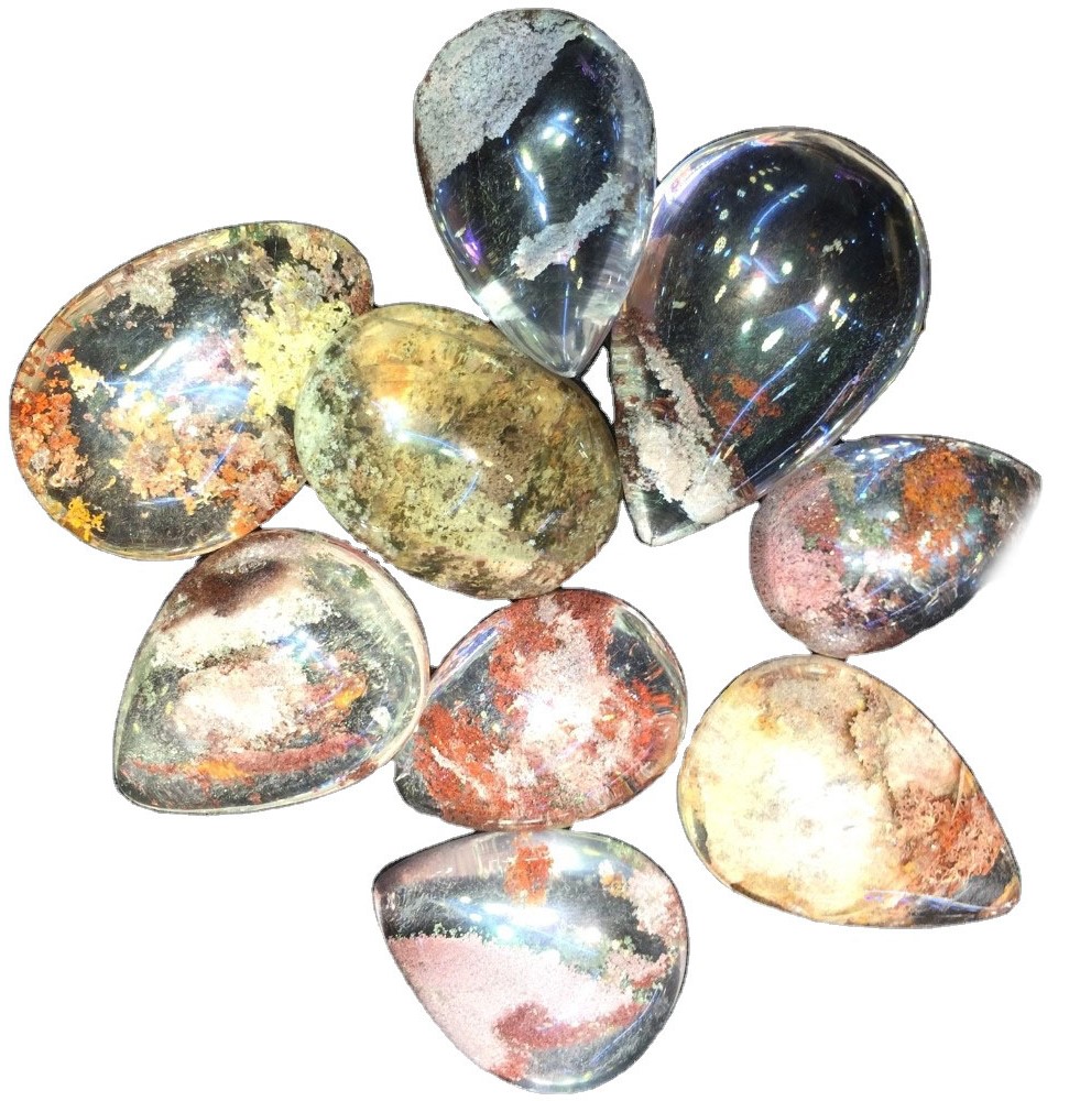 Природно укључени башта Мулти Цолор Пхантом Цуартз привезак 35