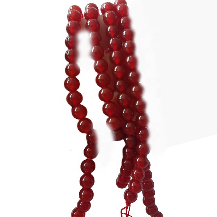 Precious Natural Rooi Carnelian Aa Beads Gemstone 16inch Beaded String Jewelry 6mm 7