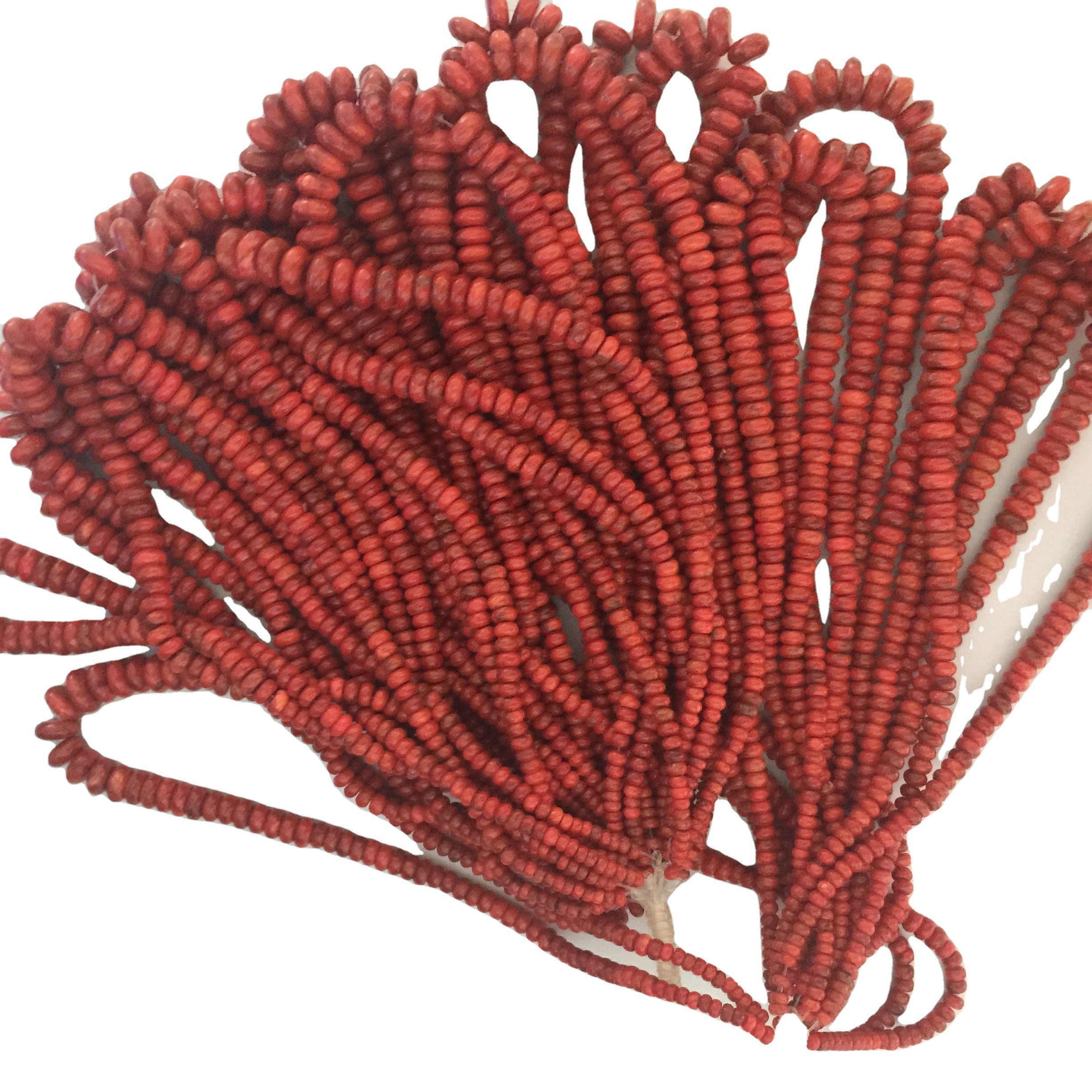 Apple mga korales nga mga kuwintas 31