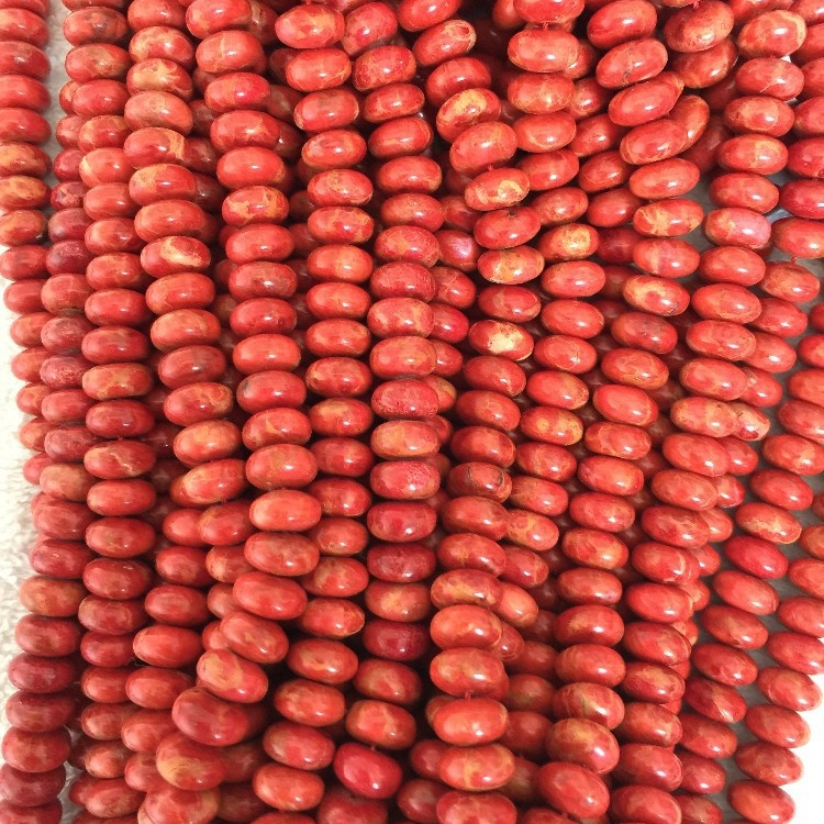 Apple mga korales nga mga kuwintas 39