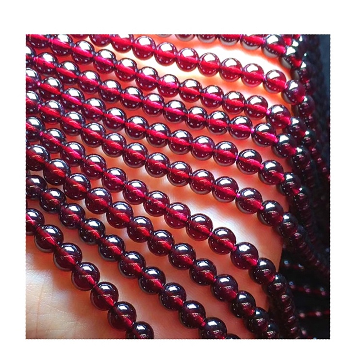 3.5mm beaged unisex ife didara didara gamtaline awọn ilẹkẹ n ṣe awọn egbaro 31