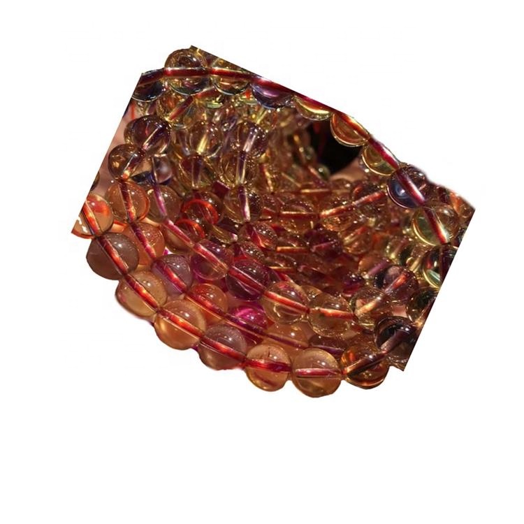 Bumble bee Spiny Oisrí Amethyst Seraphinite agus turquoise Nádúrtha le Citrine gemstone coirníní siogairlín socraithe di 32