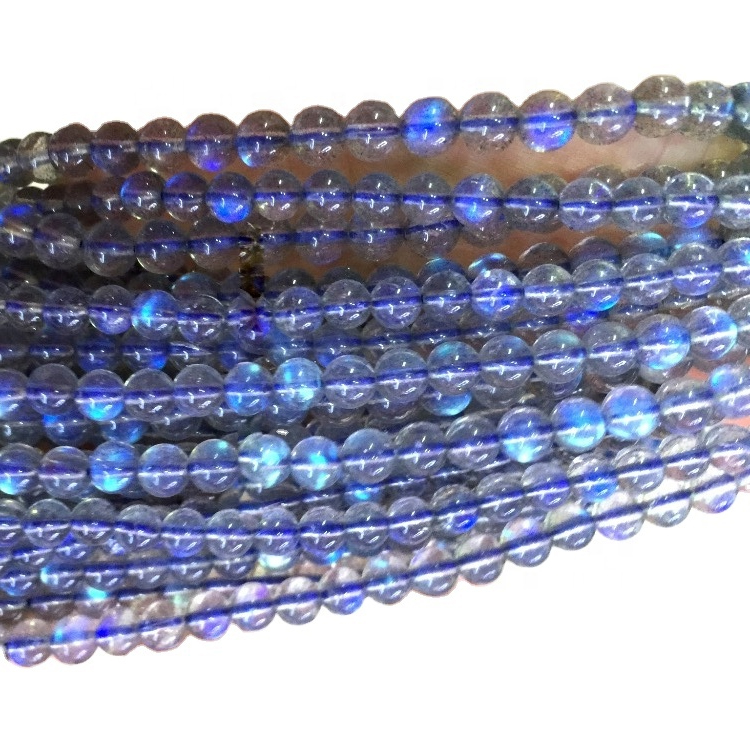 6mm 8mm 10mm labradorite shanga high daraja asili labradorite jiwe kamili strand shanga 26
