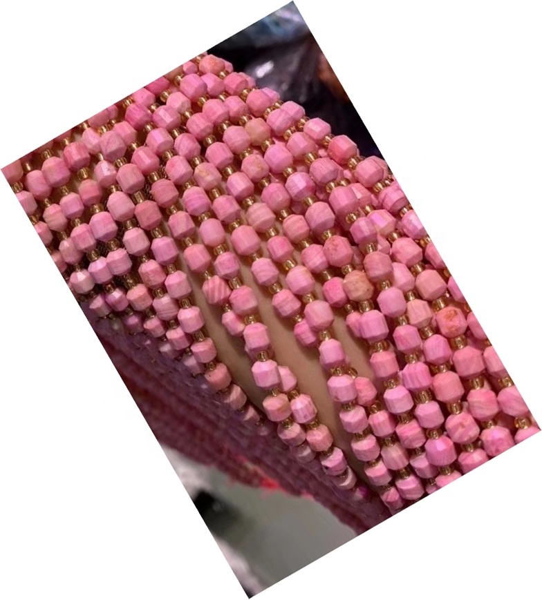 Rosa Opal Liso Redondo Perlas Joyas Haciendo Rosa Natural OPAL LADS 7