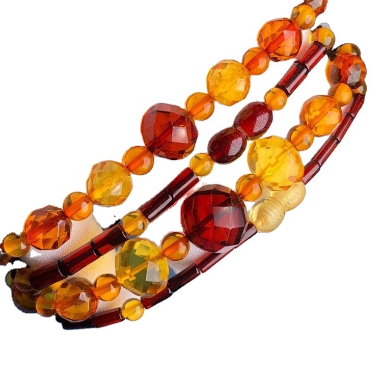 Сладък зъбен високо качество, кехлибар за зъби огърлица кехлибар огърлица бижута 38