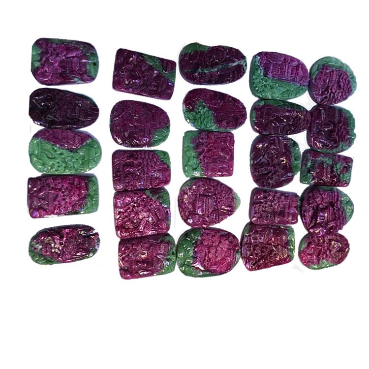 ລູກແກະແກະສະຫຼັກ epidote 39