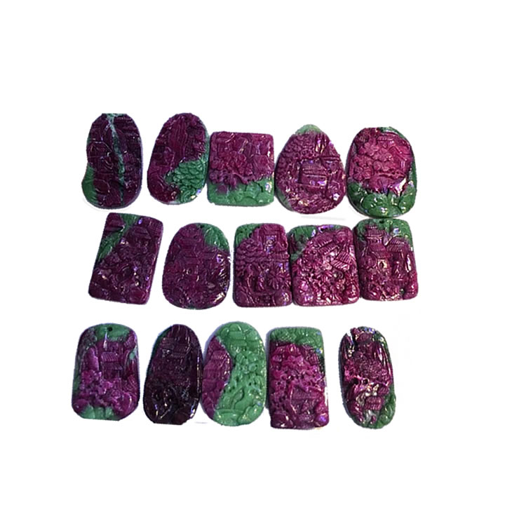 ລູກແກະແກະສະຫຼັກ epidote 43