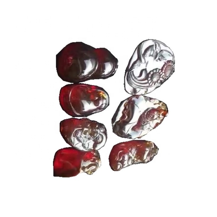 ລູກລະເບີດທີ່ໄດ້ແກະສະຫລັກລະເບີດຂອງລູກປັດນ້ໍານົມ / ລູກແກະທີ່ຖືກແກະສະຫຼັກ crimson / ລູກປັດທີ່ມີສ່ວນບຸກຄົນ 7