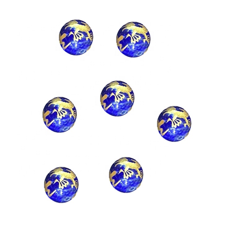 Różne rzeźbione okrągłe lapis Lazuli Koraliki z kamieniami szlachetnymi 36