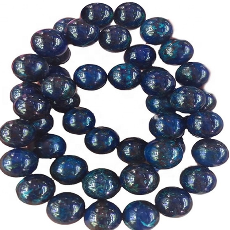 Chrysocolla Naturale Top Grade Gemstone 8 MM Turn Beads Stretch Bracelet 30