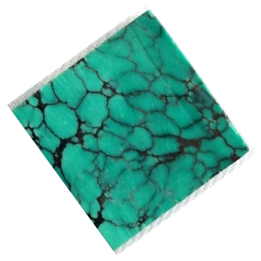 Najvyššia kvalita Dark Bule Spider Web Turquoise Cabochon Blackjack Turquoise Big Cabochon Nevada Rôzne Veľkosť Tvar môže rezať 9