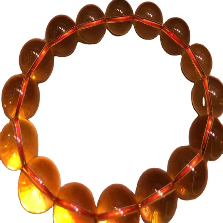 Braccialetto di cristallo di citrino naturale La massima qualità produce all'ingrosso 30