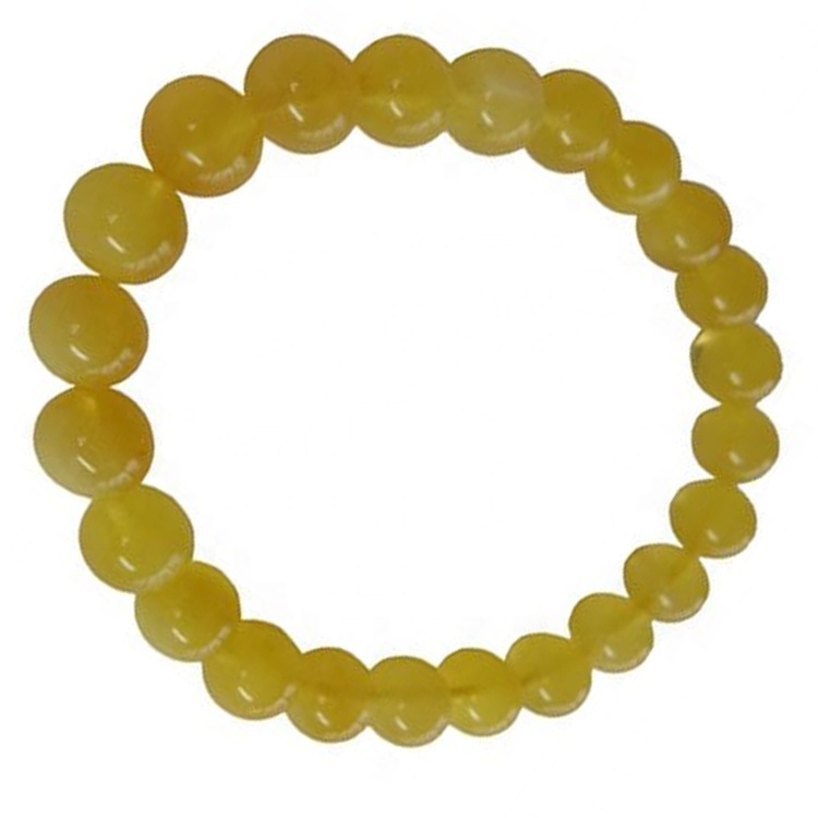 ខ្សែដៃខ្សែដៃ amber amber ធម្មជាតិលាតសន្ធឹង 8 មមមឹមមឺរ 32