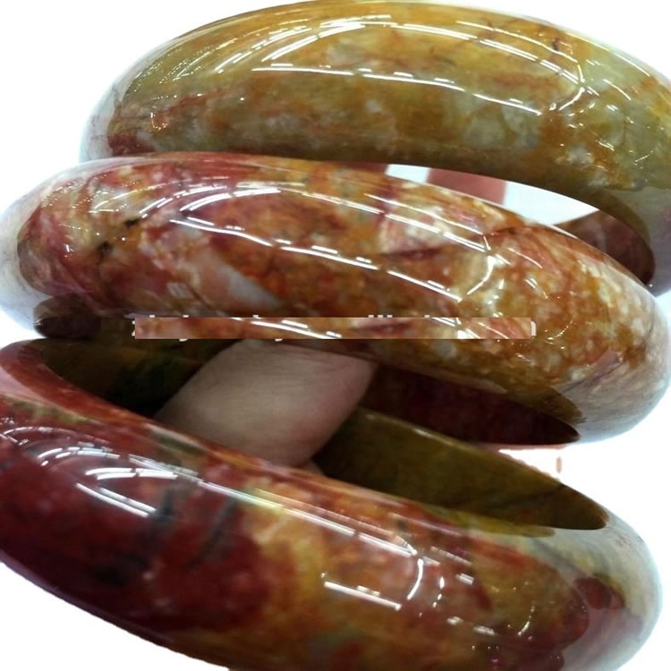 Agate bangle gemstone Պատրաստել մեծածախ բուժիչ բյուրեղյա կին Man Bangle Best Glad 35