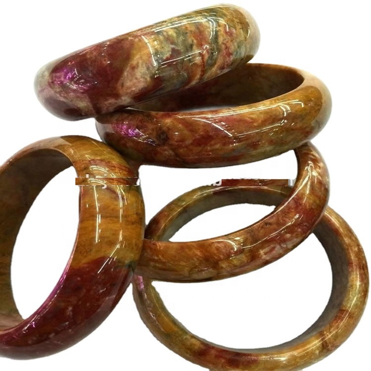 Agate bangle gemstone Պատրաստել մեծածախ բուժիչ բյուրեղյա կին Man Bangle Best Glad 33
