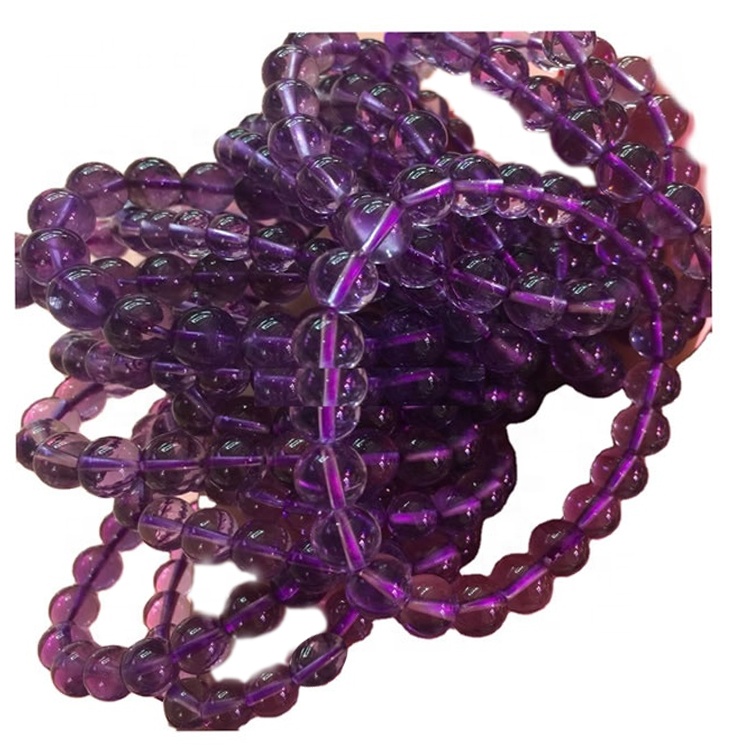 3 4 6 8 10 12 14 മില്ലീമീറ്റർ അമേത്തിസ്റ്റ് റ round ണ്ട് ബീഡുകൾ ബ്രാസെലെസ് ഹോട്ട്-സെയിൽ 30