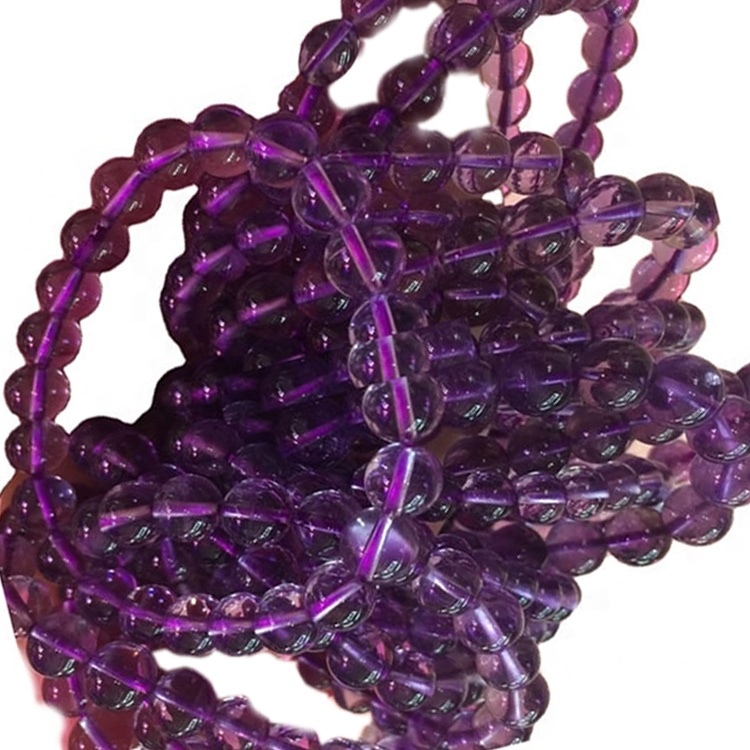 3 4 6 8 10 12 14 മില്ലീമീറ്റർ അമേത്തിസ്റ്റ് റ round ണ്ട് ബീഡുകൾ ബ്രാസെലെസ് ഹോട്ട്-സെയിൽ 32